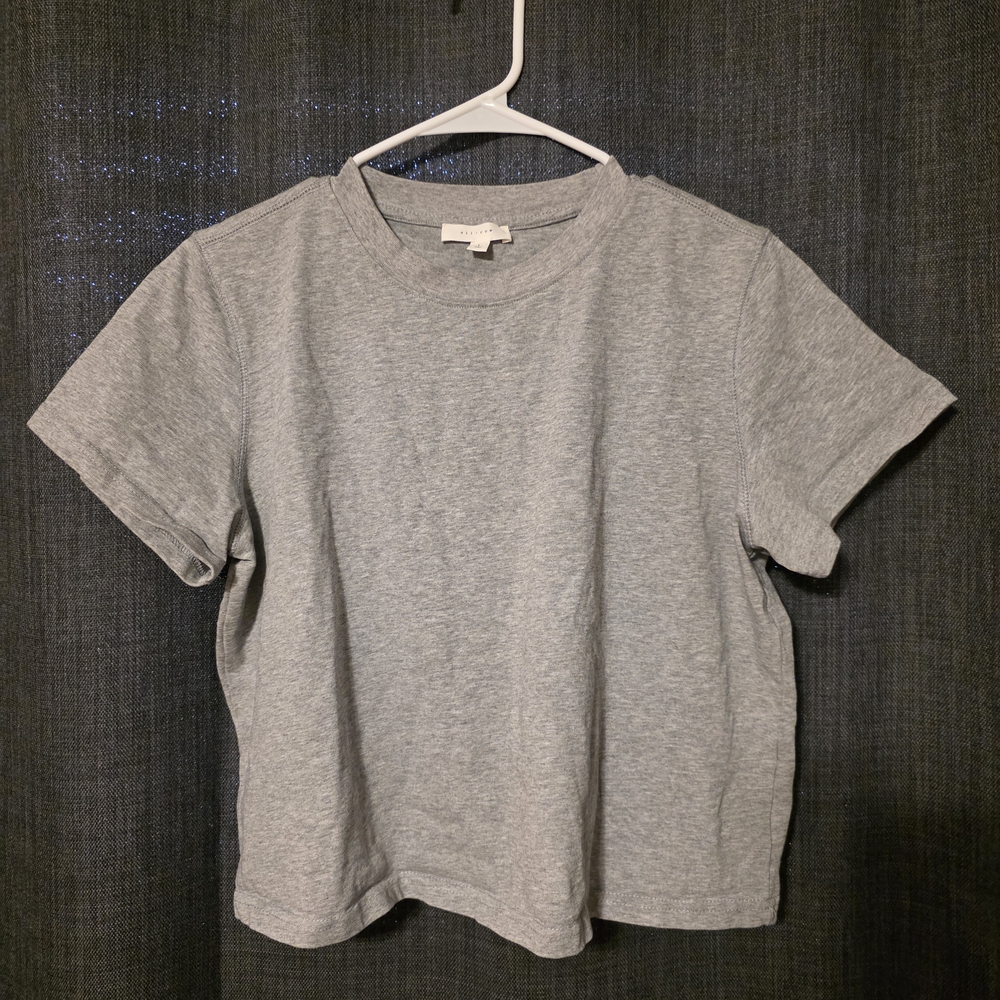 Gray Short Sleeve T-Shirt